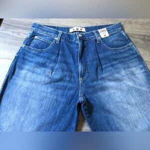 NEW AMO florence pleated pant in wistful